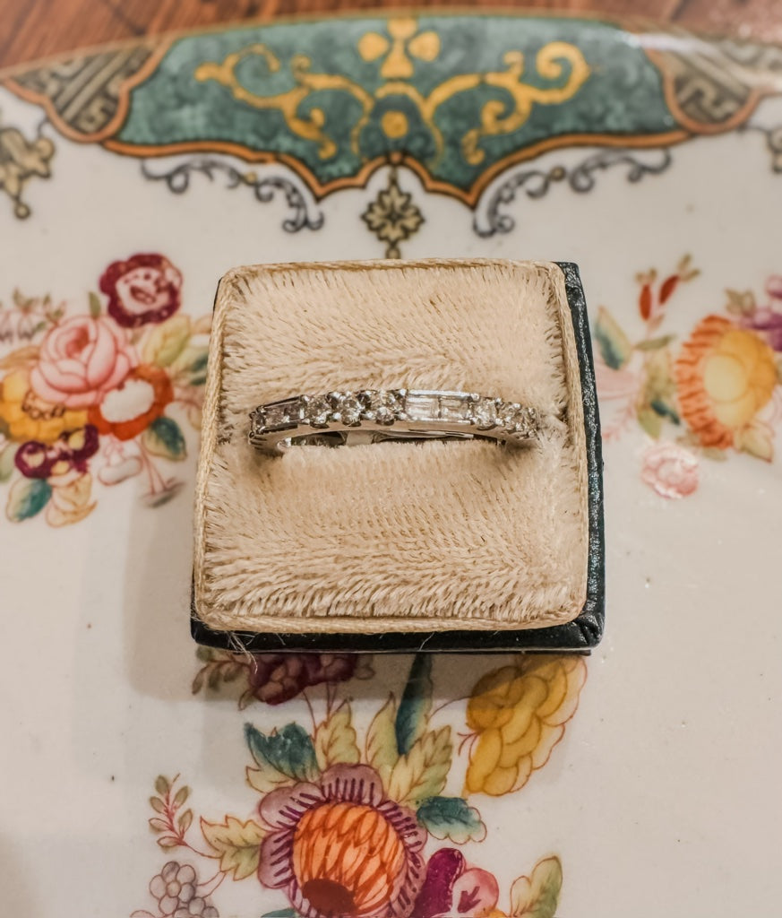 Diamond Half Eternity Band .60ct
