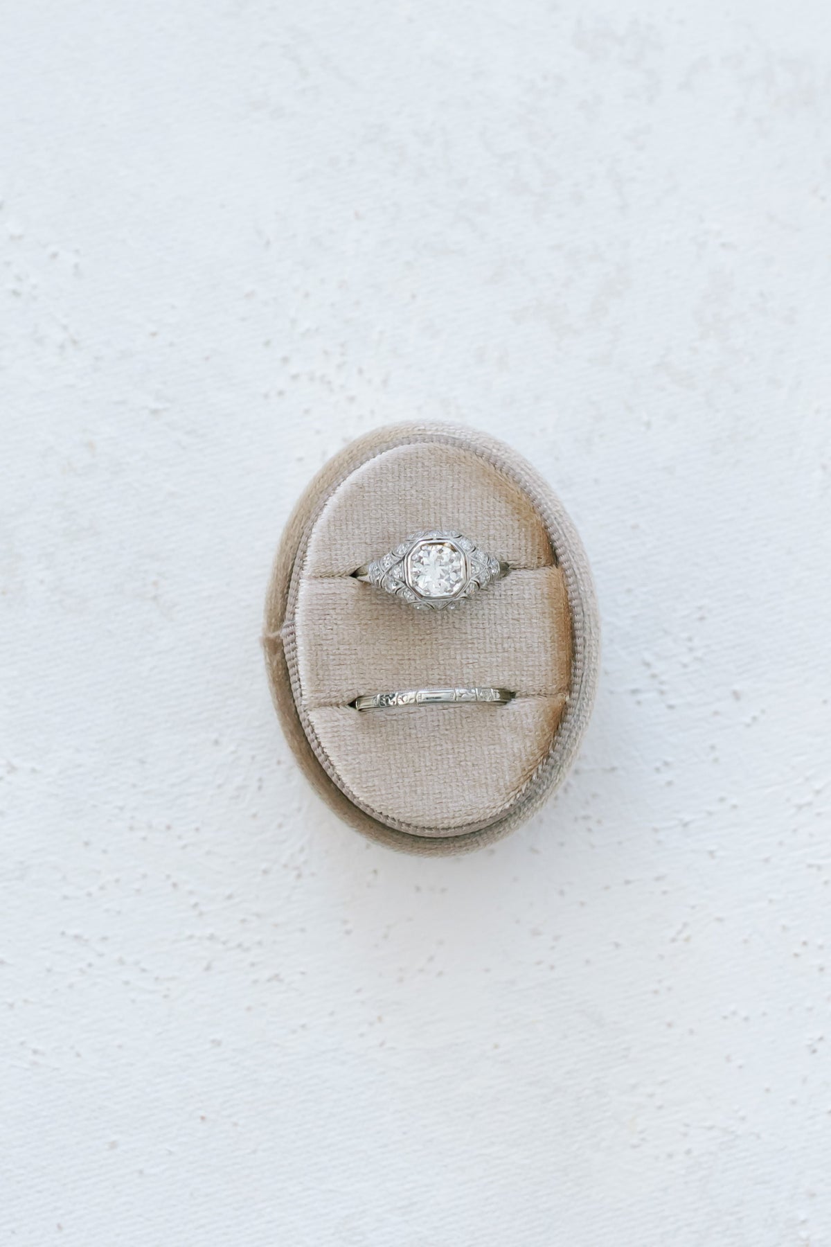 Monark Rings Platinum Antique Diamond Ring – Monark